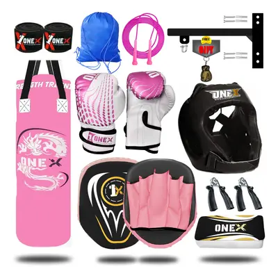 Boxing Bag 3ft Heavy Filled Junior Punching Training Jambo Set