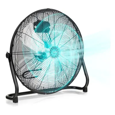 20" High Velocity Floor Fan Industrial Drum Fan 3-Speed Air Circulator