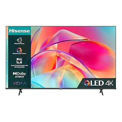 Hisense Inch QLED Smart TV 65E7KQTUK -(2023 Model) Quantum Dot Colour