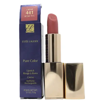 (441 Rose Tea(Creme)) Estee Lauder Pure Color Lipstick 0.12oz/3.5g New With Box