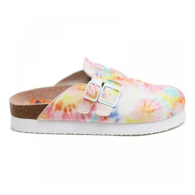 (4 (Adults')) Abel Plus | Tucker | Pastel/Multi | Women's Tie-Dye Clogs