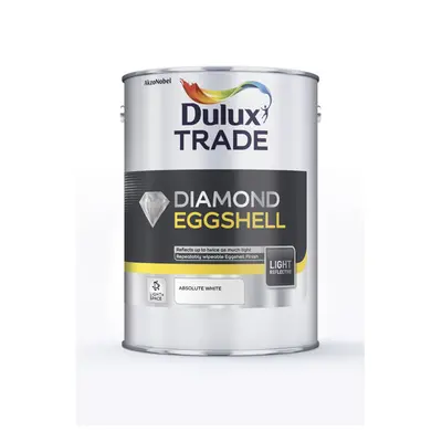 Dulux Trade Diamond Quick Dry Eggshell Magnolia 5L