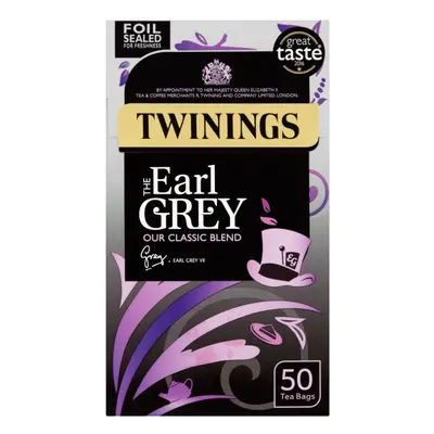 Twinings Early Grey Tea Bags 50s (Pack of 8)