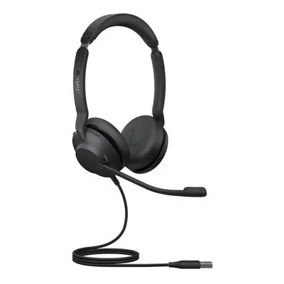 Jabra Gn Jabra Evolve2 Wired On-Ear Stereo Headset Black Binaural Ear-Cup 23089-989-979