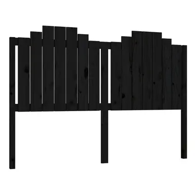 (black, x x cm) vidaXL Bed Headboard Bedroom Bed Header Decorative Headboard Solid Wood Pine