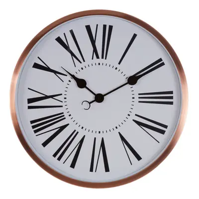 Premier Housewares Baillie Rose Gold Wall Clock