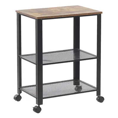 Kitchen Trolley BOLZANO Dark Wood