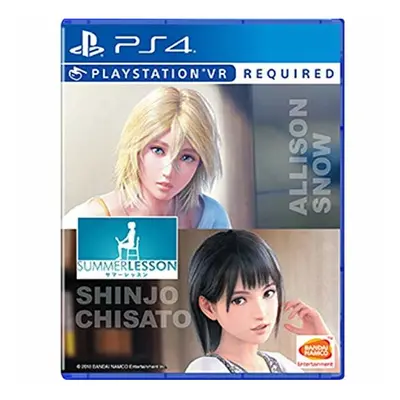 Summer Lesson: Allison Snow & Chisato Shinjo (Japanese Import - English Text) (PS VR) (New)