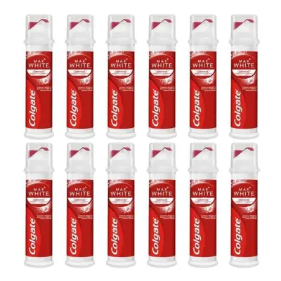 Colgate Max White Luminous Pump Toothpaste 100Ml (Pack of 12)