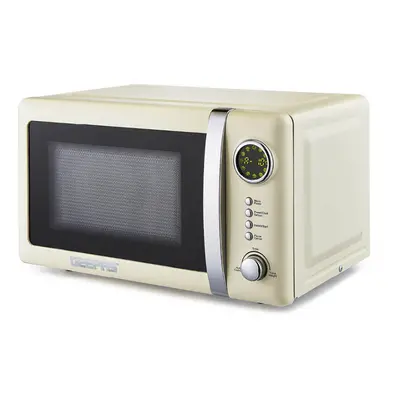 (Cream) Black, GEEPAS 20L Digital Microwave Oven 700W