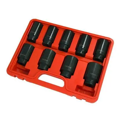 Axle Nut Socket Set 9pc 1/2" Deep Drive 29-38mm Impact (Genuine Neilsen CT3256)