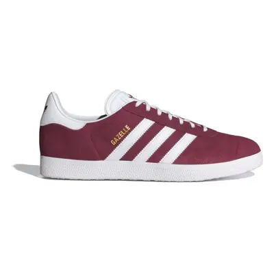 (UK 7) Adidas Gazelle B41645 Trainers Red/White/Gold