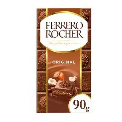 Ferrero Rocher Original Tablet 90g (Pack of 16)