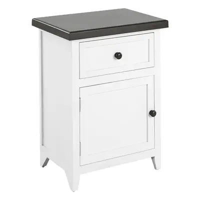 Bedside Table LAYOLA White