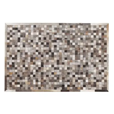 Cowhide Area Rug x cm Multicolour ARMUTLU