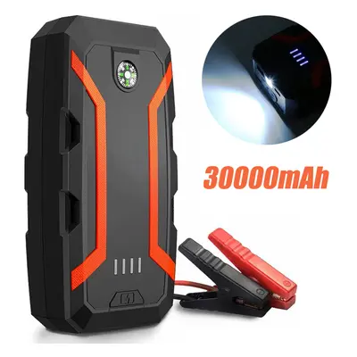 30000mAh Portable Car Jump Starter Booster Jumper Box Power Bank Battery Charger