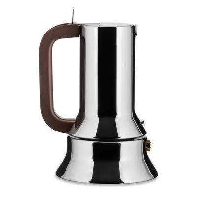 Alessi 9090/1 - Design Espresso Coffee Maker, Aluminum Body, Thermoplastic Resin Handle and Knob