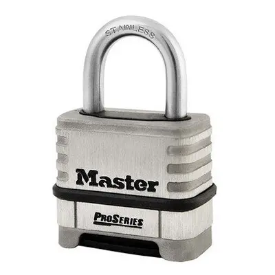 Master Lock 1174D ProSeries Stainless Steel Digit Padlock 57mm