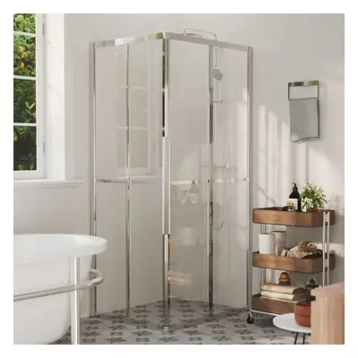 vidaXL Shower Cabin ESG Bathroom Shower Enclosure Cabinet Screen Cabin Cubicle