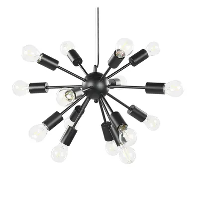 Pendant Lamp BALAGAS Metal Black