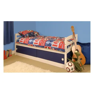 (Blue) Olaine Storage Bed with Lucy Mattress