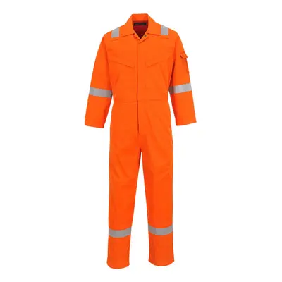 (Orange, 42") Portwest Araflame Silver Coveralls