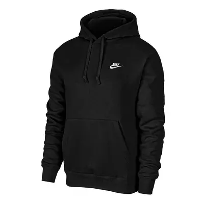 (Black, Hoodie) NIKE Club Mens Full Tracksuits Hoodie Joggers Casual Sweat Gym Bottom Black S-XL