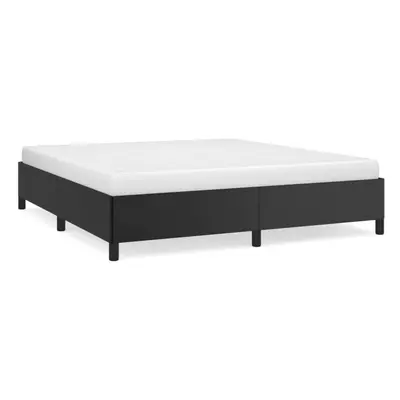 (black, cm/ 6ft super king size) vidaXL Bed Frame Mattress Foundation Upholstered Bed Bedstead F