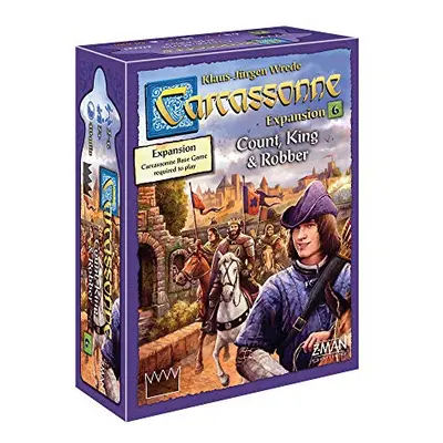 Z-Man Games | Carcassonne Count, King & Robber | Board Game EXPANSION | Ages and up | Players | 