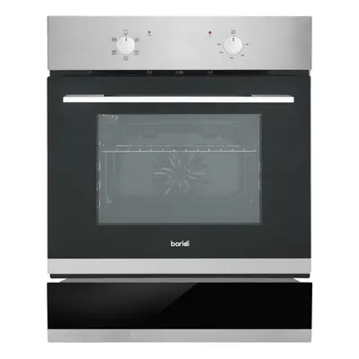 Baridi 60cm Function Fan Assisted Oven & 60cm Warming Drawer Bundle, Stainless Steel- DH233