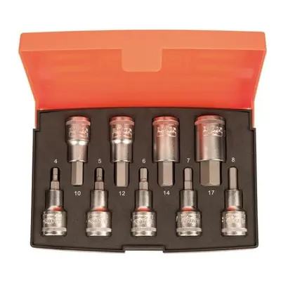 Bahco BAHS9HEX S9HEX 1/2in Drive Socket Set 9pc Metric