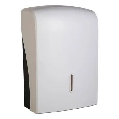 (Pearl) ABS Plastic Large Multifold Paper Towel Dispenser