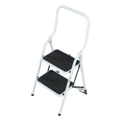 0.5m Folding Step Ladder Safety Stool Tread Compact Anti Slip Rubber Steps