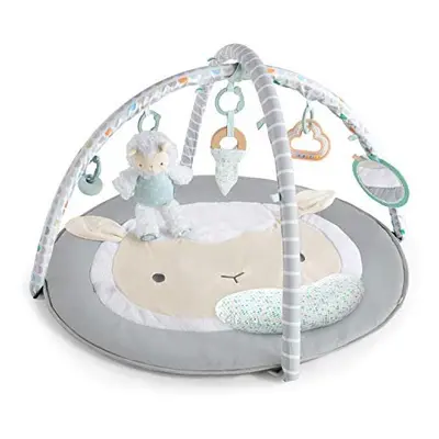 Ingenuity, Sheppys Spot Plush Activity Gym, Corrie, Baby Play mat Gym with Play Arch, Prop Pillo