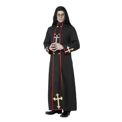 Smiffy's Men's Minister Of Death Costume, Robe, Legends Of Evil, Halloween, - minister death cos