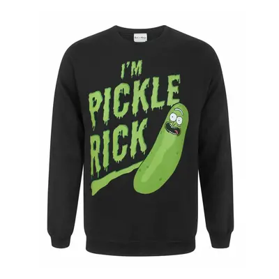 (XX-Large) Rick And Morty Sweatshirt (Mens Black)