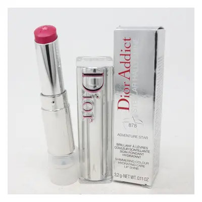 (878 Adventure Star) Dior Addict Stellar Halo Shine Lipstick 0.11oz/3.2g New With Box