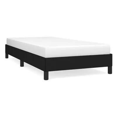 (black, cm/ 3ft single) vidaXL Bed Frame Mattress Foundation Bedroom Upholstered Bed Bedstead Fa