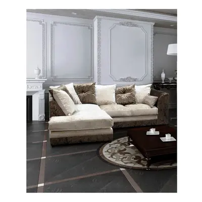 (Left hand corner) Bella Crushed Velvet Corner sofa