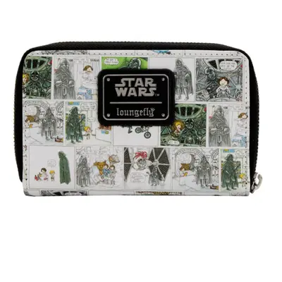 Star Wars Darth Vader Comic Strip Zip Purse