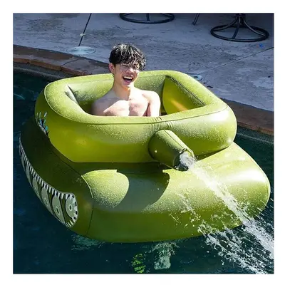 160*120*60cm Inflatable Waterjet Tank Swimming Circle WIth Sprinkler For Adults and Children