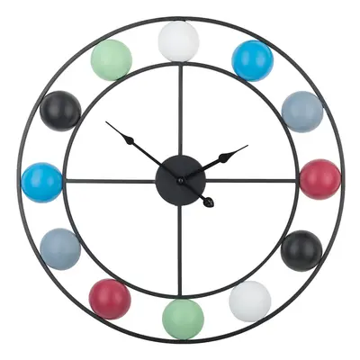 Wall Clock REIDEN Metal Multicolour