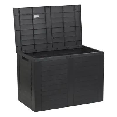 190 Litre Compact Plastic Outdoor Balcony Garden Storage Box Chest