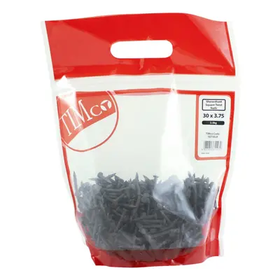 TIMco Square Twist Nails - Sherardised (30 x 3.75mm) 2.5kg Bag