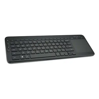 Microsoft All-in-One Media Keyboard with Integrated Track Pad - Monotone