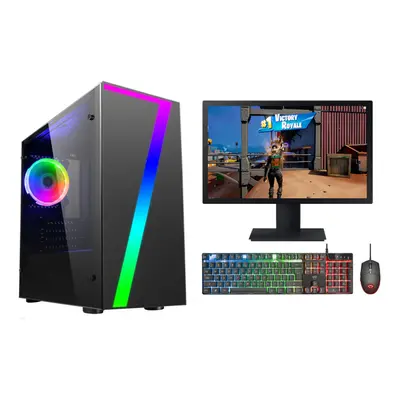 FCS Fast Gaming Intel Quad Core i3 8GB RAM 1TB HDD PC Bundle