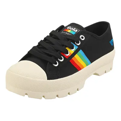 (4) Gola Coaster Peak Rainbow Womens Fashion Trainers