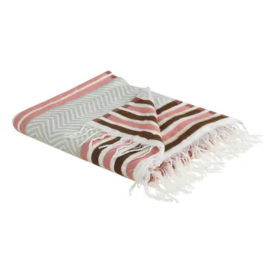 Blanket x cm Pink and Beige MAGAR