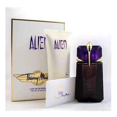 Thierry Mugler Alien Gift Set 60ml Refillable EDP Spray + 100ml Body Lotion