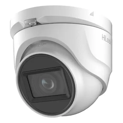 (White) Hikvision Hilook 4k MP TVI Mini Turret Camera IR 30m IP67 Outdoor Camera